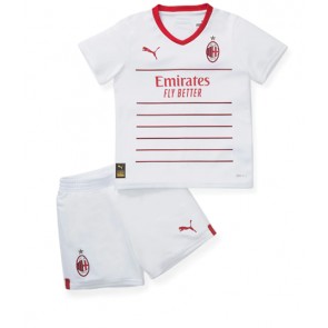 AC Milan kläder Barn 2022-23 Bortatröja Kortärmad (+ korta byxor)